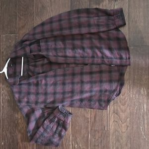 Thrills Workwear Flannel Size XL, Color Wine